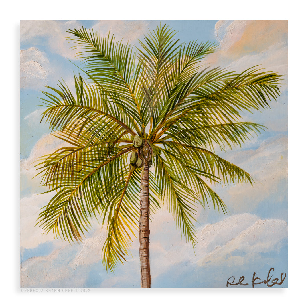 Rownd Tree Coco Coco Tree – Rebecca Krannichfeld Art